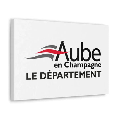 Flag of Aube France - Canvas Wall Art - The Sticker Space