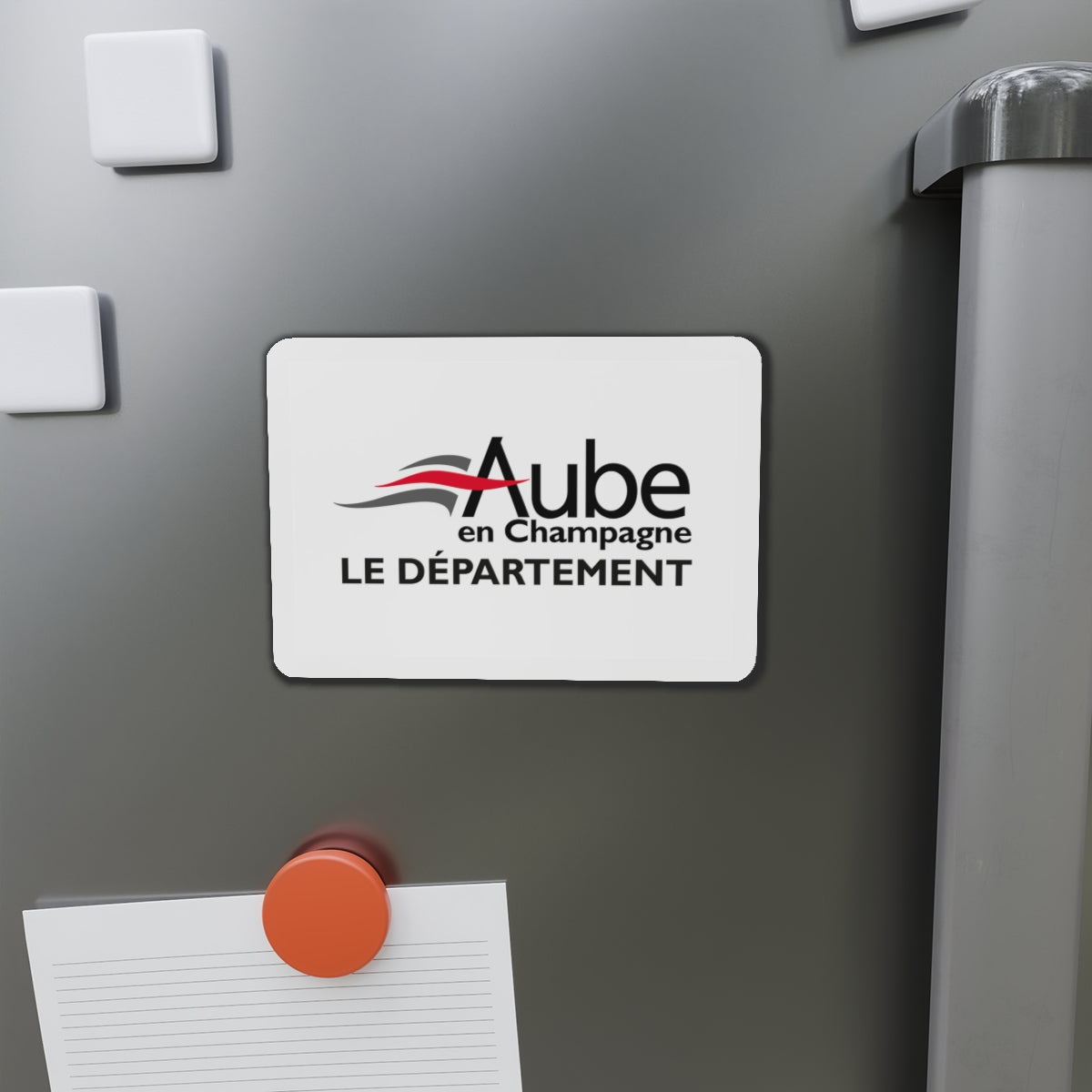 Flag of Aube France - Die-Cut Magnet-The Sticker Space