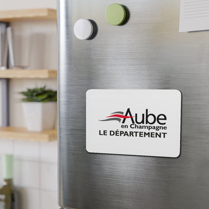 Flag of Aube France - Die-Cut Magnet-The Sticker Space