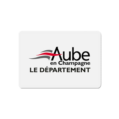 Flag of Aube France - Die-Cut Magnet-5" x 5"-The Sticker Space