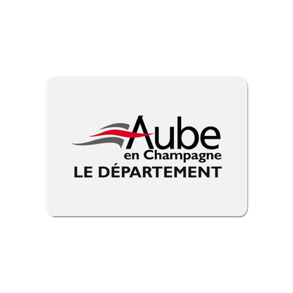 Flag of Aube France - Die-Cut Magnet-6 × 6"-The Sticker Space