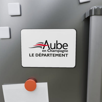 Flag of Aube France - Die-Cut Magnet-The Sticker Space