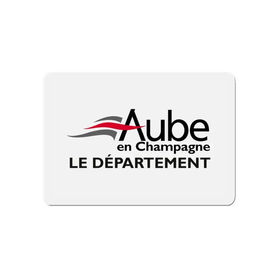 Flag of Aube France - Refrigerator Magnet 5 Inch - The Sticker Space
