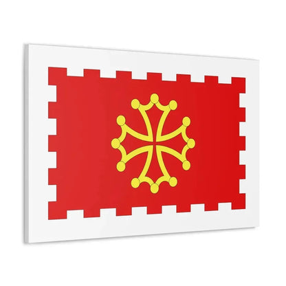 Flag of Aude France 2 - Canvas Wall Art - The Sticker Space