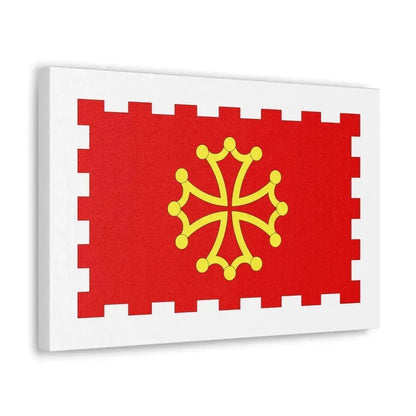 Flag of Aude France 2 - Canvas Wall Art - The Sticker Space