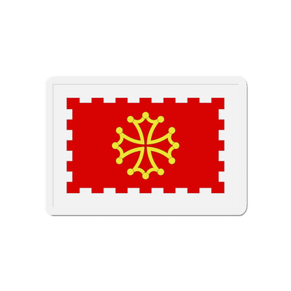 Flag of Aude France 2 - Die-Cut Magnet-5" x 5"-The Sticker Space