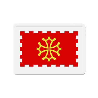 Flag of Aude France 2 - Refrigerator Magnet 2 Inch - The Sticker Space