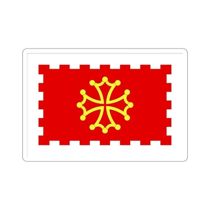 Flag of Aude France 2 STICKER Vinyl Die-Cut Decal 2 Inch - The Sticker Space