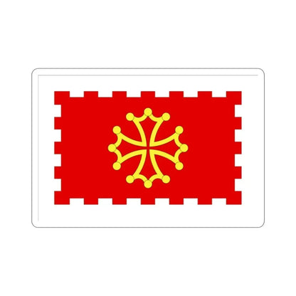 Flag of Aude France 2 STICKER Vinyl Die-Cut Decal 2 Inch - The Sticker Space