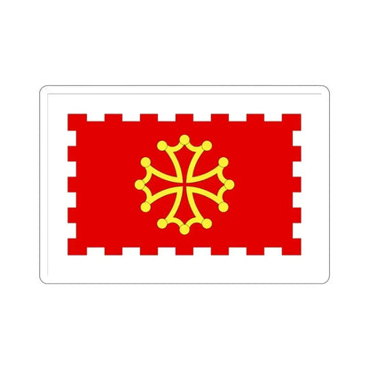 Flag of Aude France 2 STICKER Vinyl Die-Cut Decal 3 Inch - The Sticker Space