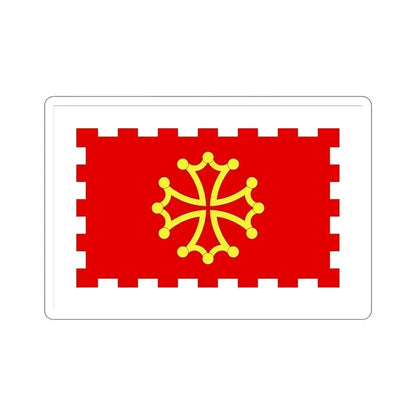 Flag of Aude France 2 STICKER Vinyl Die-Cut Decal 5 Inch - The Sticker Space