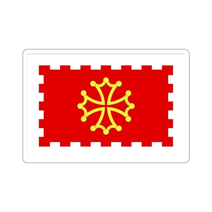 Flag of Aude France 2 STICKER Vinyl Die-Cut Decal 6 Inch - The Sticker Space