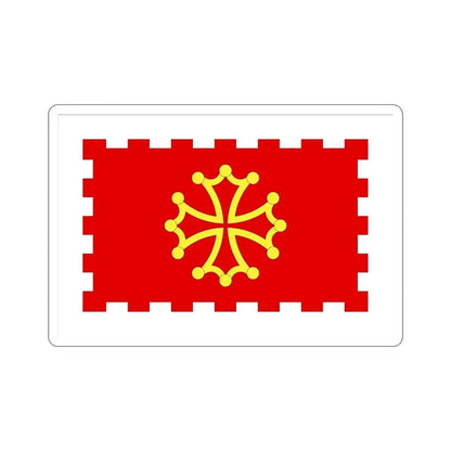 Flag of Aude France 2 STICKER Vinyl Die-Cut Decal - The Sticker Space