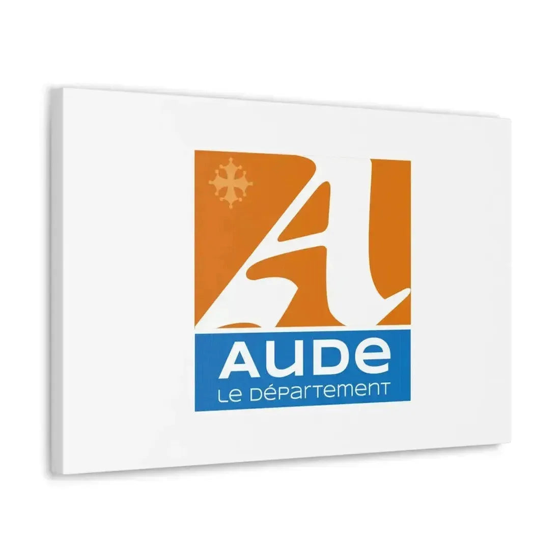 Flag of Aude France - Canvas Wall Art - The Sticker Space