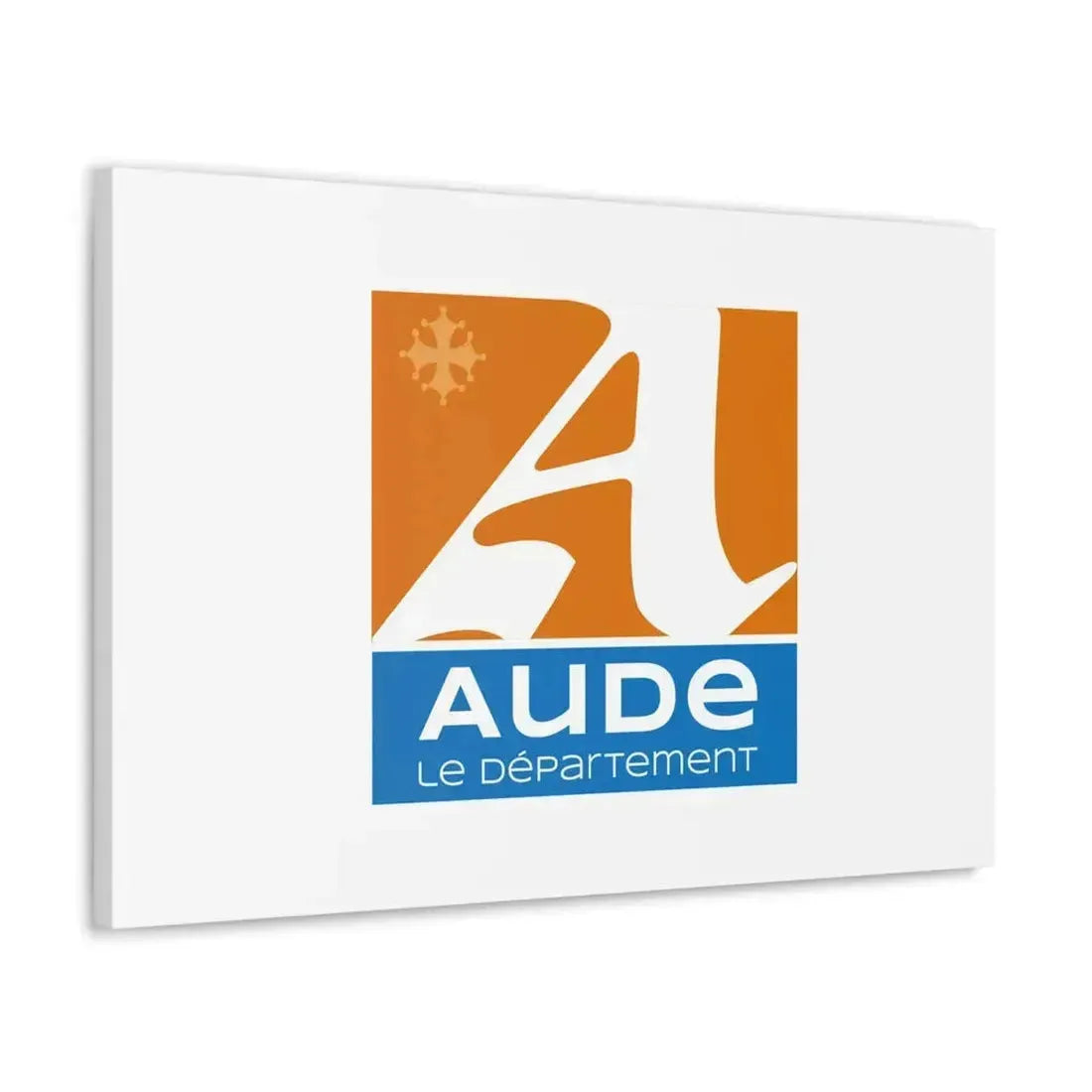 Flag of Aude France - Canvas Wall Art - The Sticker Space
