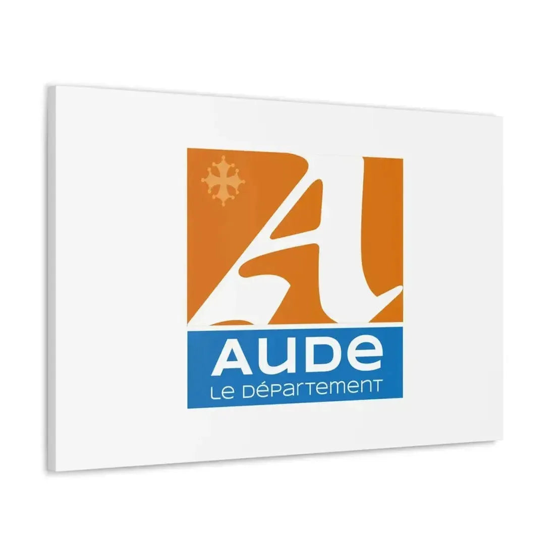 Flag of Aude France - Canvas Wall Art - The Sticker Space
