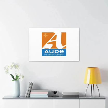 Flag of Aude France - Canvas Wall Art - The Sticker Space