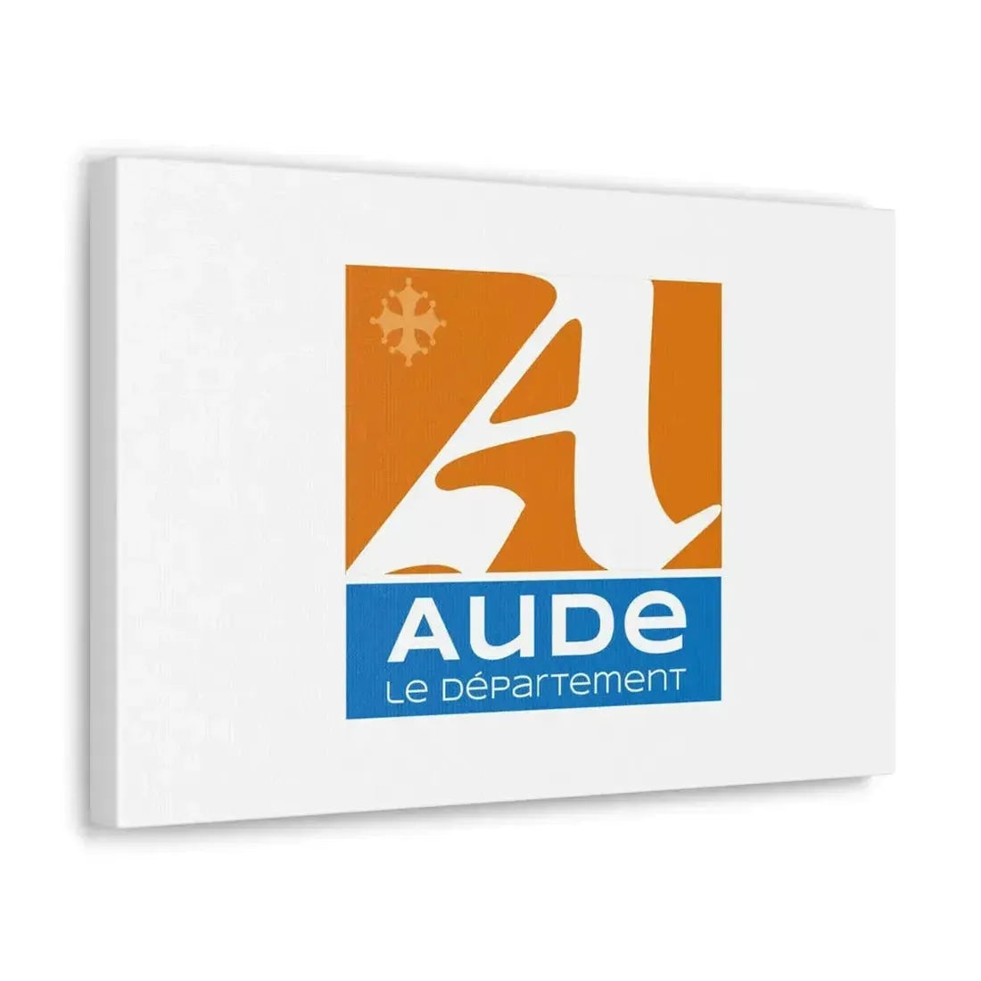 Flag of Aude France - Canvas Wall Art - The Sticker Space