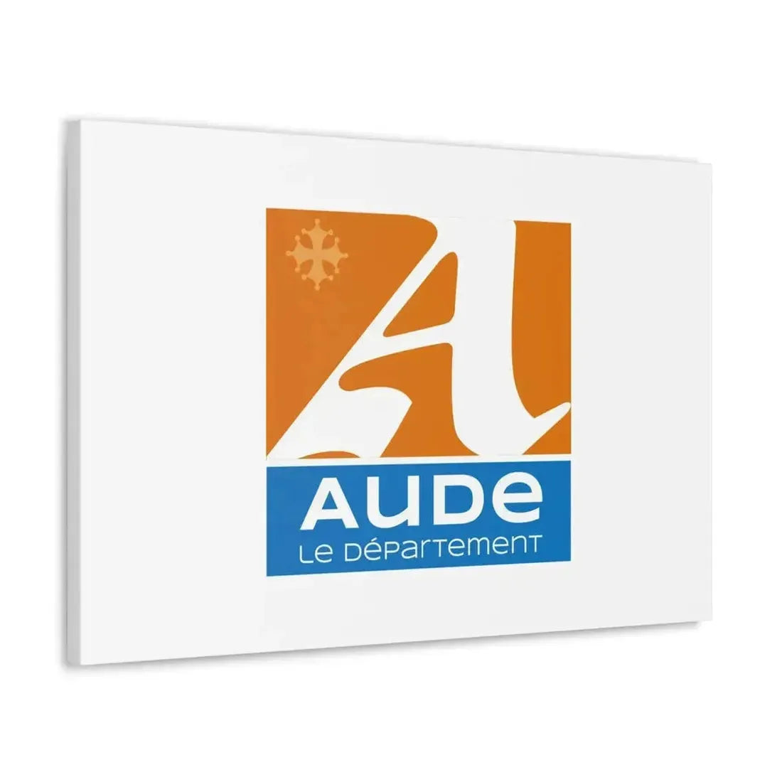 Flag of Aude France - Canvas Wall Art - The Sticker Space