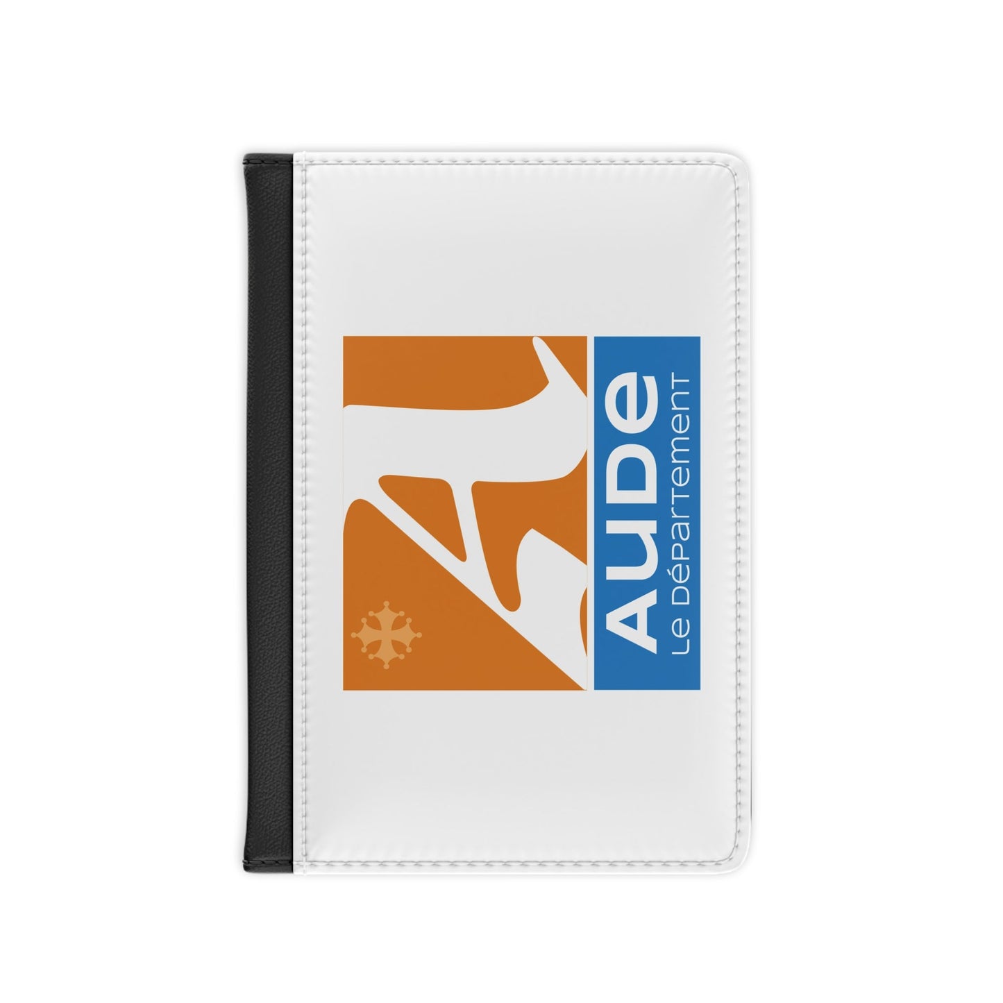 Flag of Aude France - Passport Holder-3.9" x 5.8"-The Sticker Space