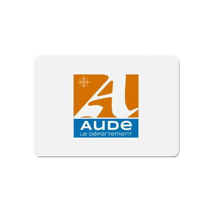 Flag of Aude France - Refrigerator Magnet 6 Inch - The Sticker Space