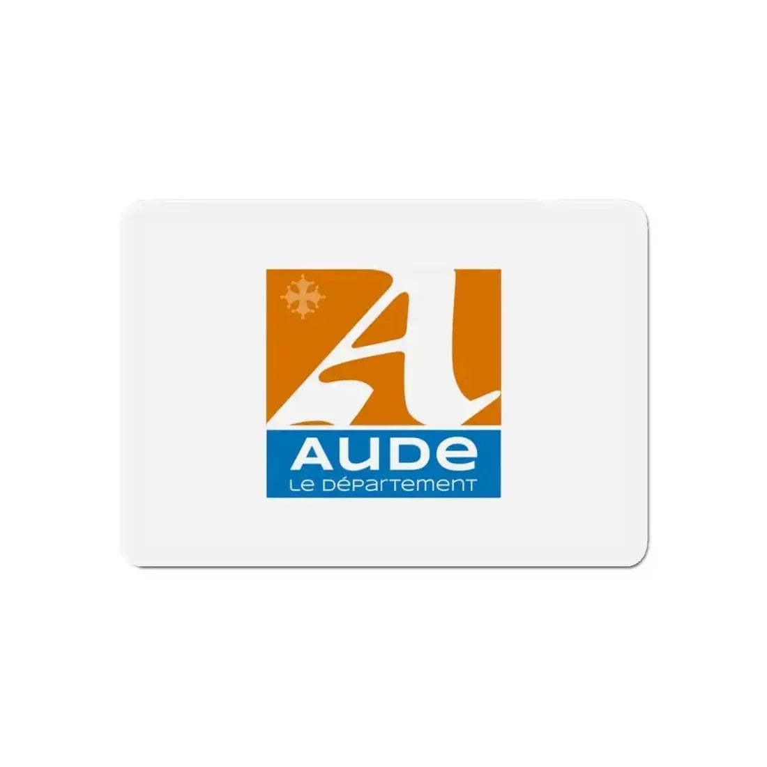 Flag of Aude France - Refrigerator Magnet - The Sticker Space