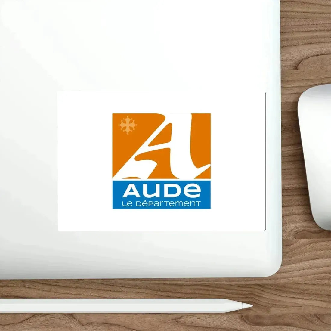 Flag of Aude France STICKER Vinyl Die-Cut Decal - The Sticker Space