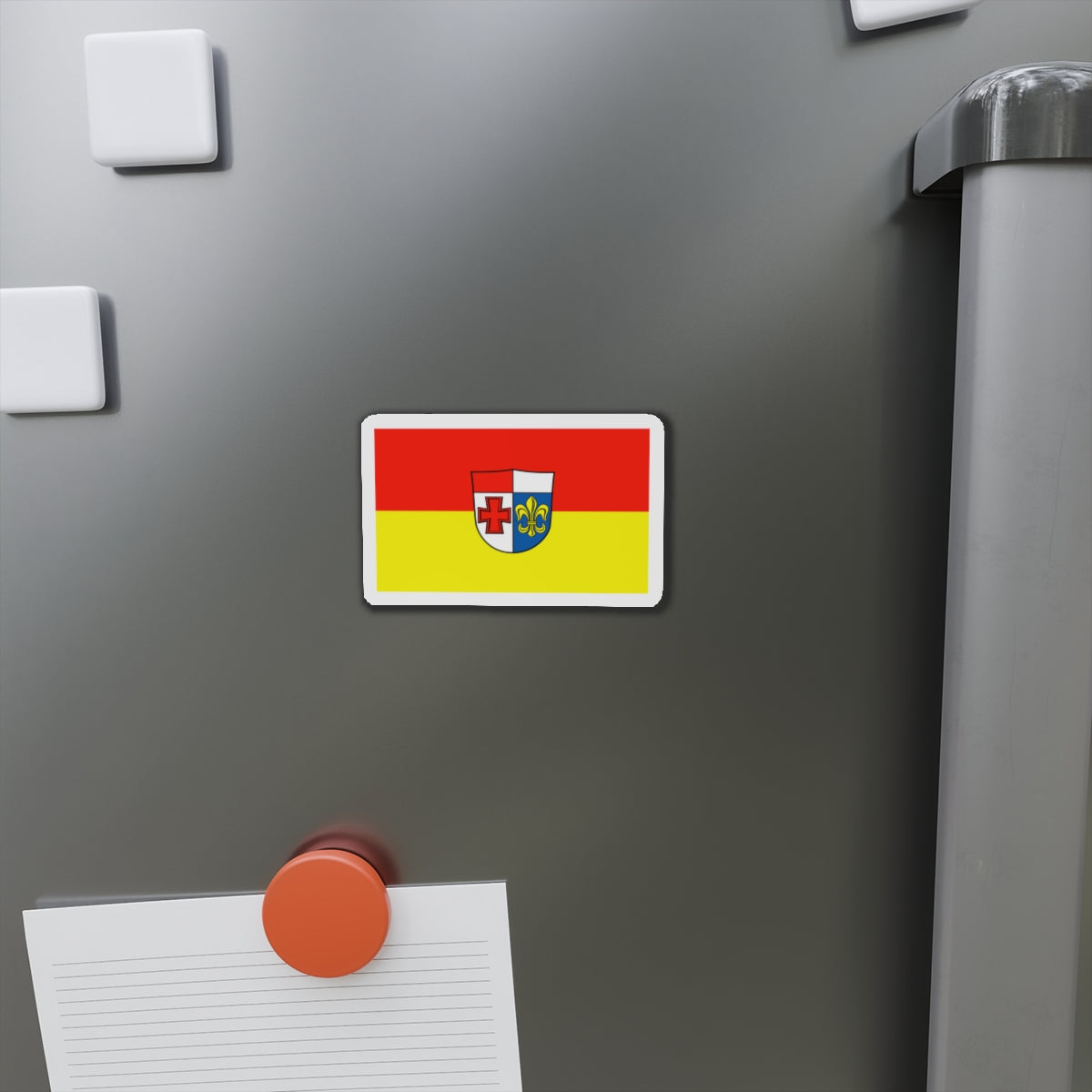 Flag of Augsburg Germany - Die-Cut Magnet-The Sticker Space