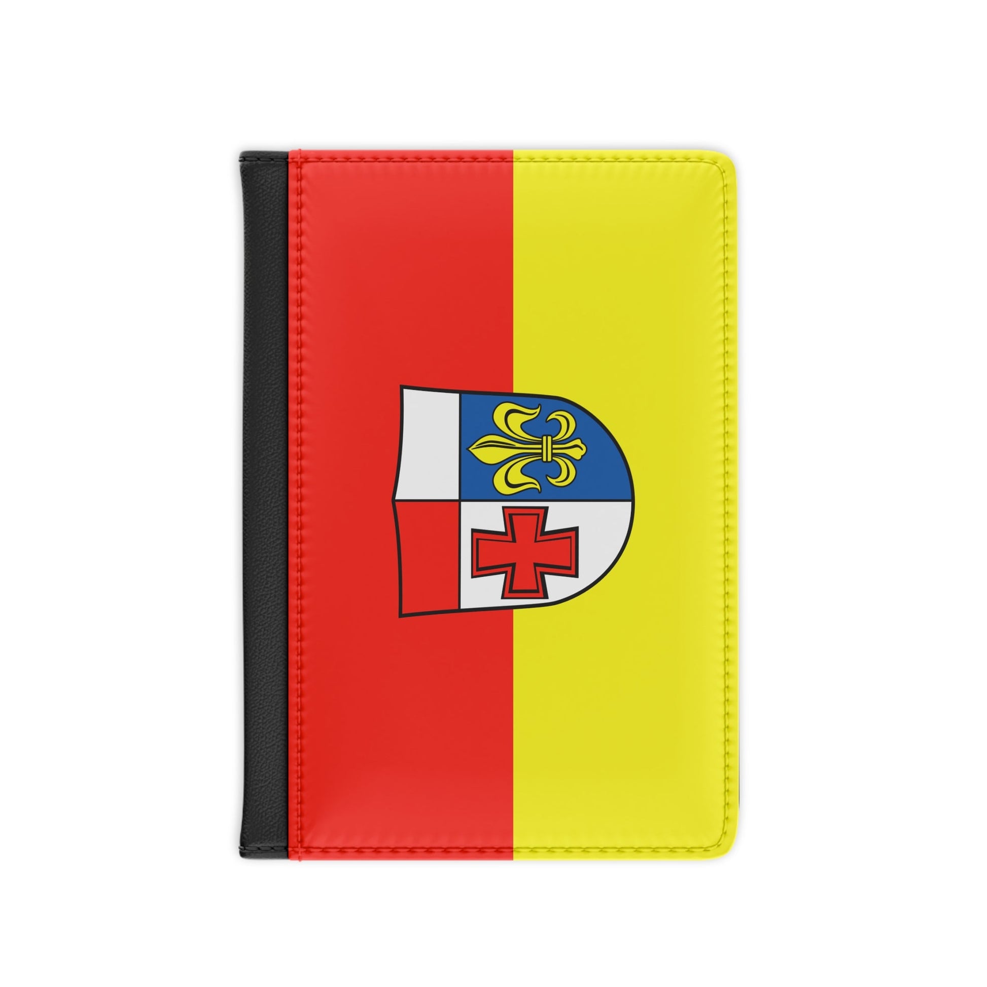 Flag of Augsburg Germany - Passport Holder-3.9" x 5.8"-The Sticker Space