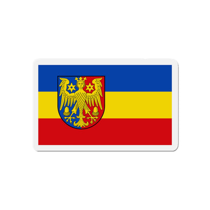 Flag of Aurich Germany - Die-Cut Magnet-5" x 5"-The Sticker Space