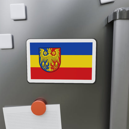 Flag of Aurich Germany - Die-Cut Magnet-The Sticker Space