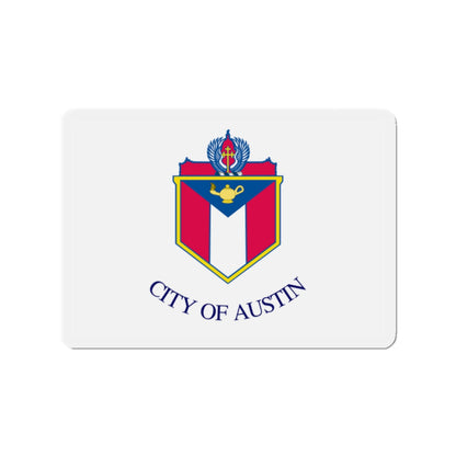 Flag of Austin Texas - Die-Cut Magnet-2" x 2"-The Sticker Space