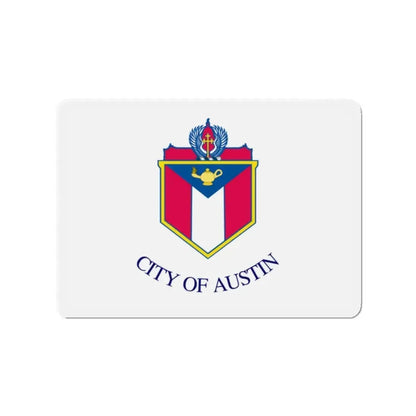 Flag of Austin Texas - Refrigerator Magnet 2 Inch - The Sticker Space