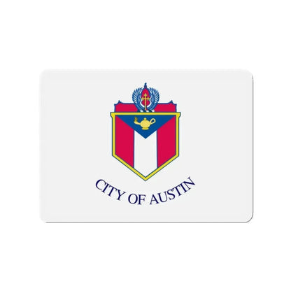 Flag of Austin Texas - Refrigerator Magnet - The Sticker Space