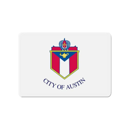 Flag of Austin Texas - Refrigerator Magnet - The Sticker Space