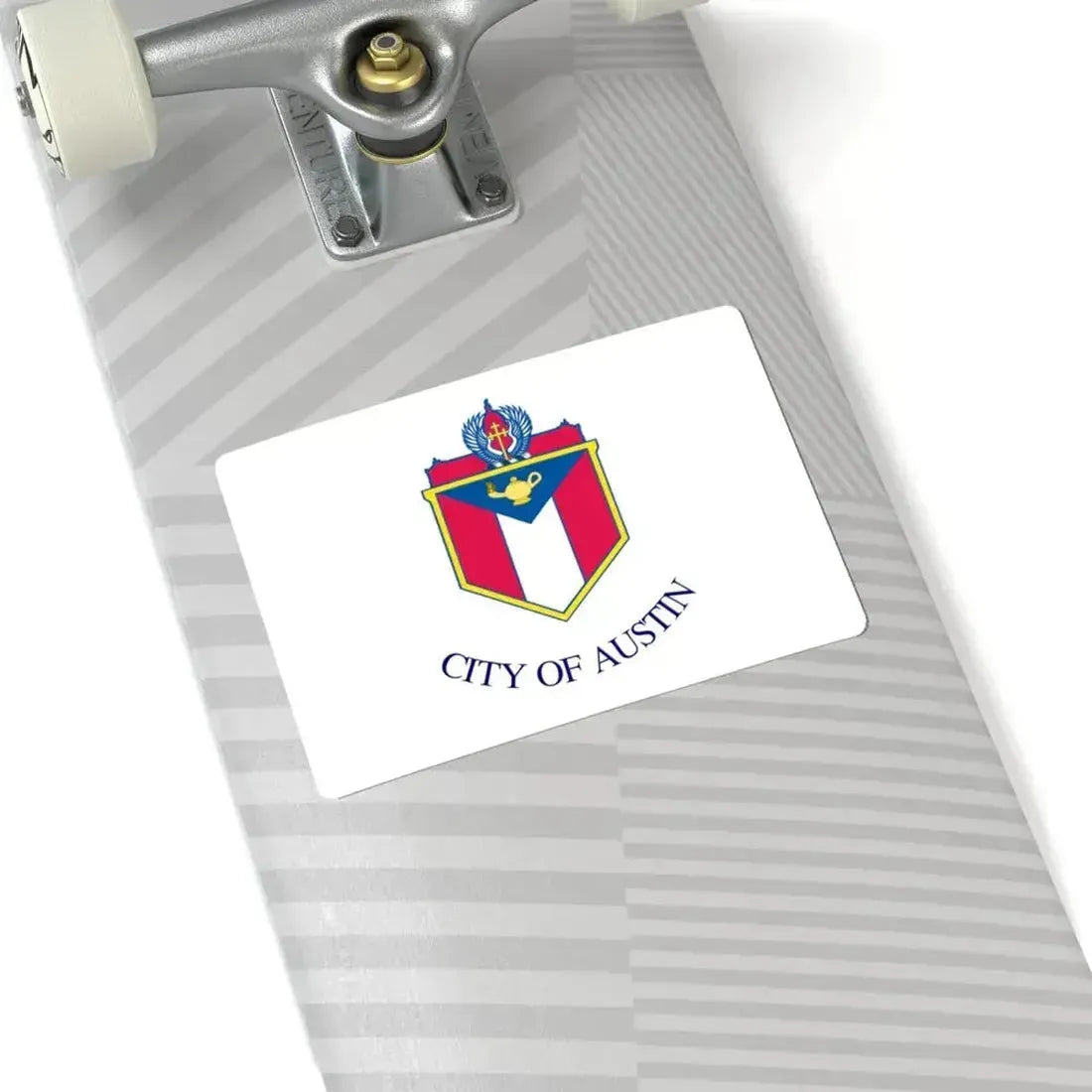 Flag of Austin Texas (United States) STICKER Vinyl Kiss-Cut Decal - The Sticker Space