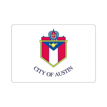 Flag of Austin Texas USA STICKER Vinyl Die-Cut Decal - The Sticker Space