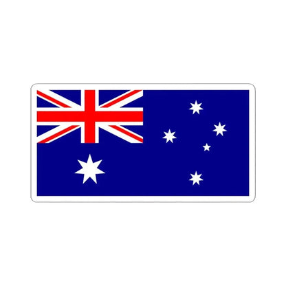 Flag of Australia (Australia) STICKER Vinyl Kiss-Cut Decal 3 Inch White - The Sticker Space
