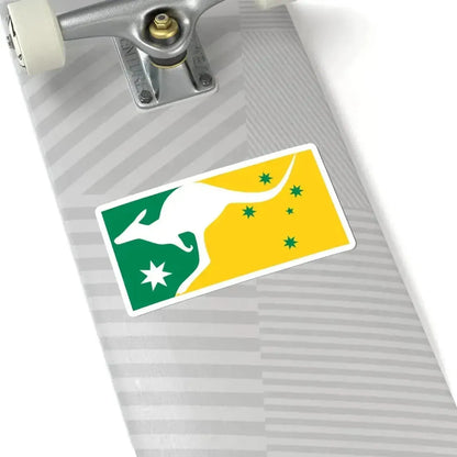 Flag of Australia Christophe Lennard (Australia) STICKER Vinyl Kiss-Cut Decal - The Sticker Space