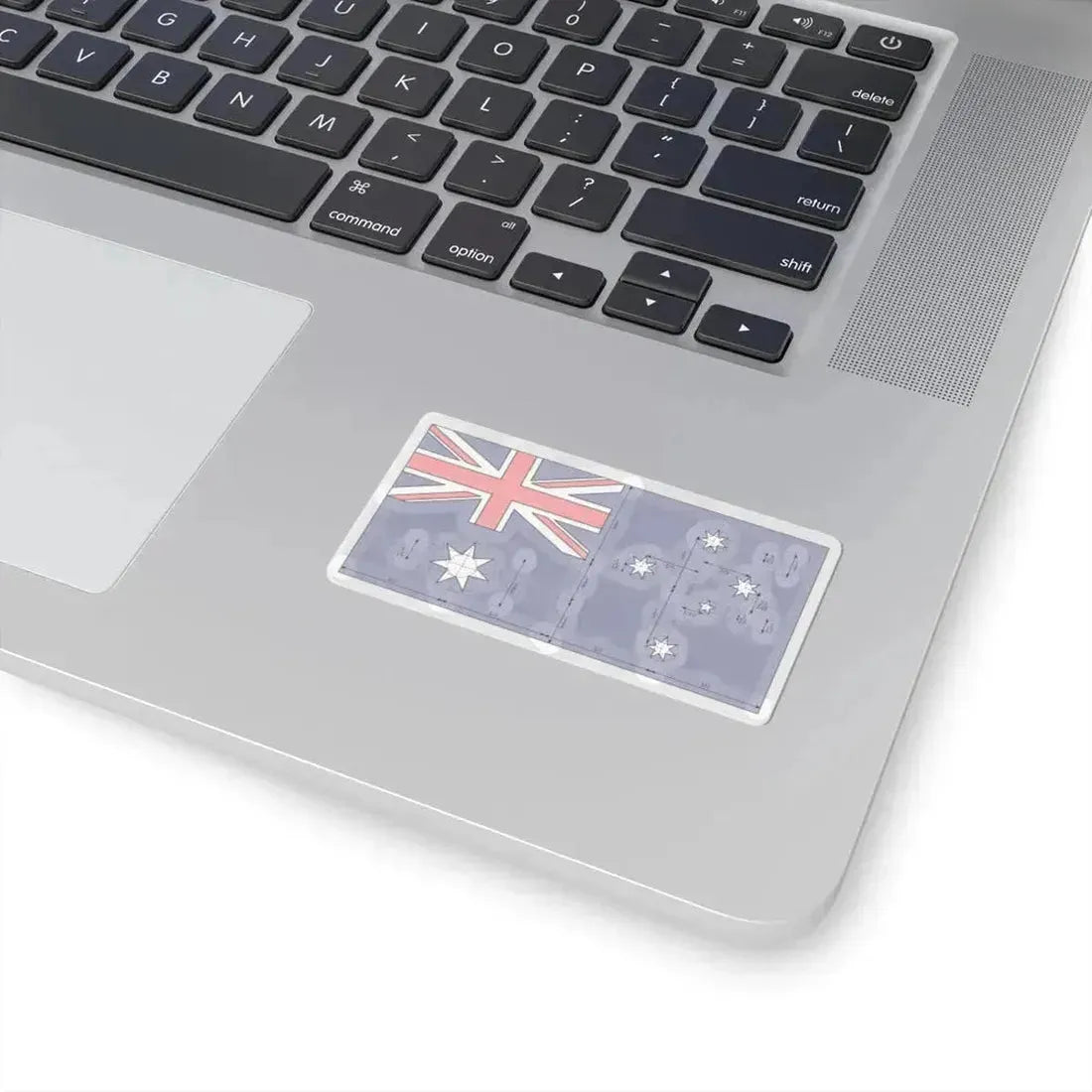 Flag of Australia construction sheet (Australia) STICKER Vinyl Kiss-Cut Decal - The Sticker Space
