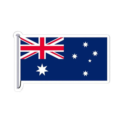 Flag of Australia Flags Act 1953 (Australia) STICKER Vinyl Kiss-Cut Decal 6 Inch White - The Sticker Space