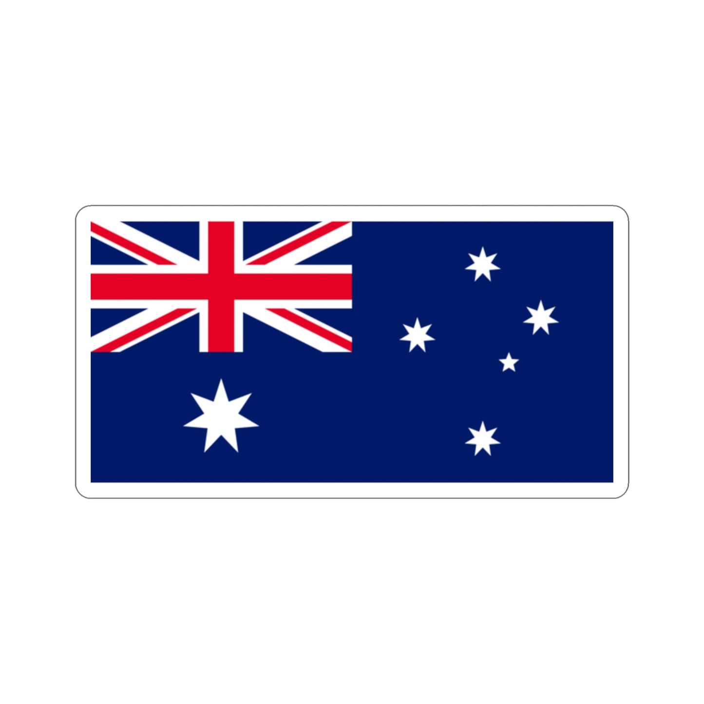 Flag of Australia STICKER Vinyl Die-Cut Decal-2 Inch-The Sticker Space