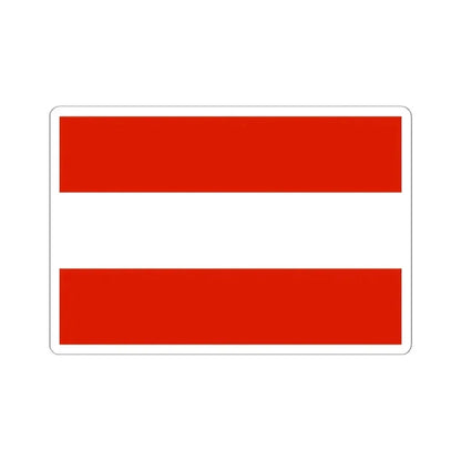 Flag of Austria 1230-1934 (Austria) STICKER Vinyl Kiss-Cut Decal 6 Inch White - The Sticker Space
