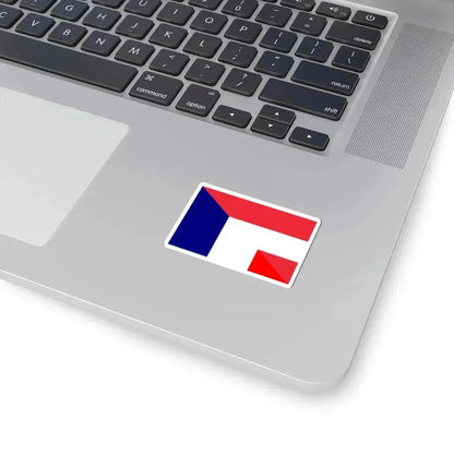 Flag of Austria and France (Austria) STICKER Vinyl Kiss-Cut Decal - The Sticker Space