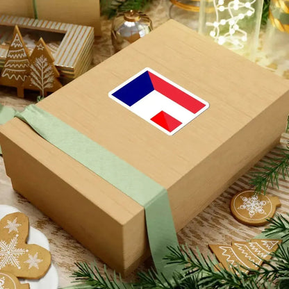 Flag of Austria and France (Austria) STICKER Vinyl Kiss-Cut Decal - The Sticker Space