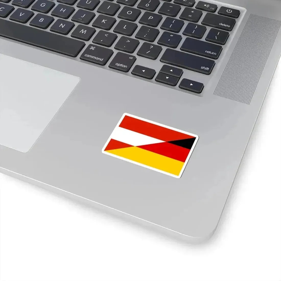 Flag of Austria and Germany (Austria) STICKER Vinyl Kiss-Cut Decal - The Sticker Space