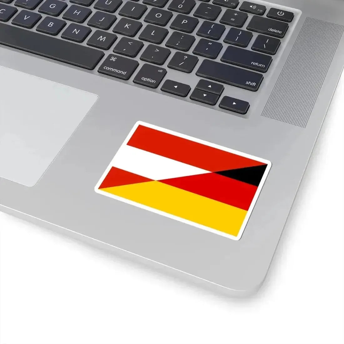 Flag of Austria and Germany (Austria) STICKER Vinyl Kiss-Cut Decal - The Sticker Space