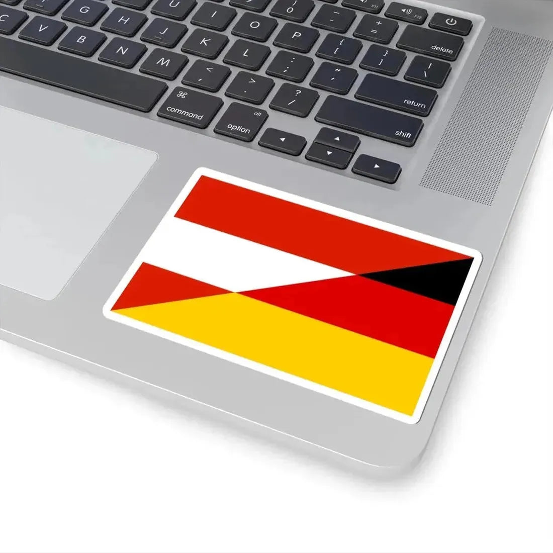 Flag of Austria and Germany (Austria) STICKER Vinyl Kiss-Cut Decal - The Sticker Space