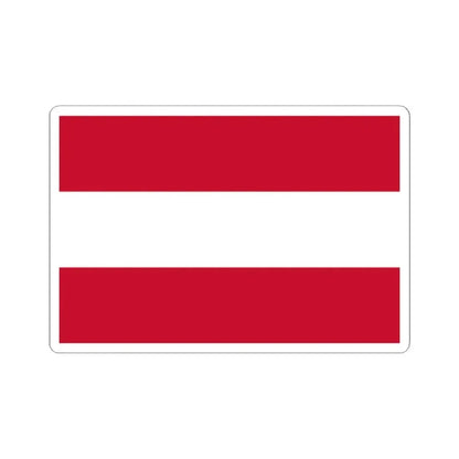 Flag of Austria (Austria) STICKER Vinyl Kiss-Cut Decal 2 Inch White - The Sticker Space