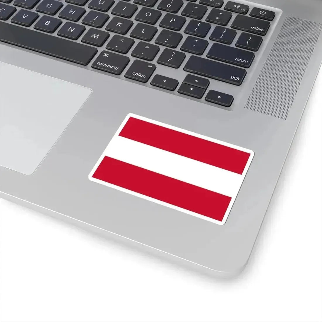 Flag of Austria (Austria) STICKER Vinyl Kiss-Cut Decal - The Sticker Space